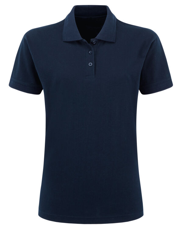UCC031F Ultimate Clothing Company Ladies’ Classic Polo Navy