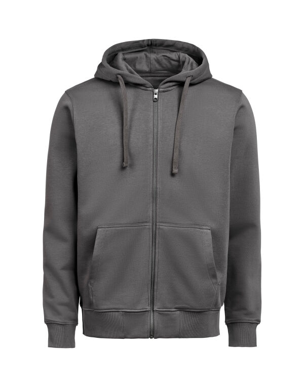 UM3450010 Untagged Movement Full Zip Hoodie Regular Fit Charcoal