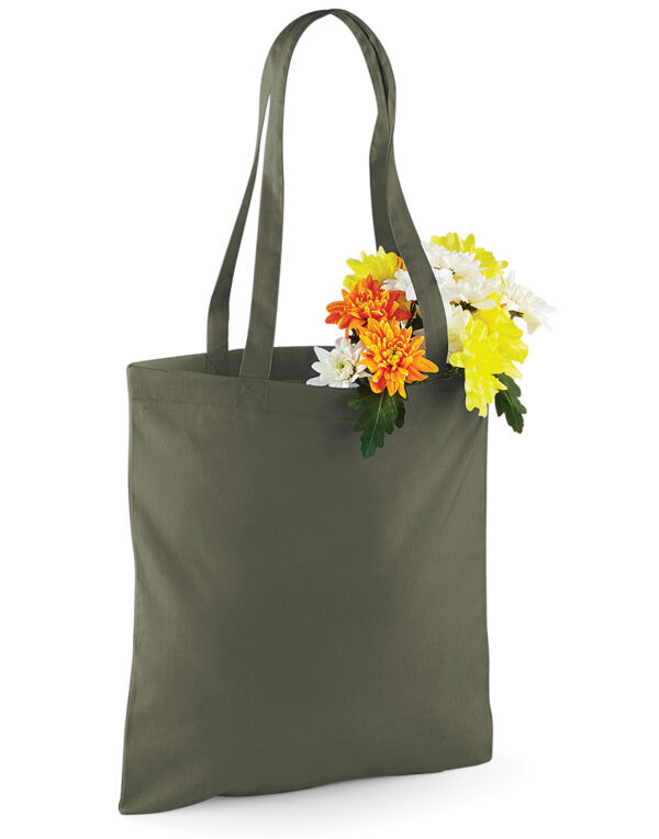 W101 Westford Mill Bag for Life Long Handles Olive W101 Westford Mill Bag for Life Long Handles Olive