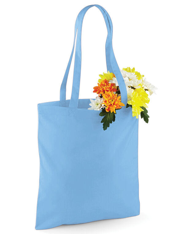 W101 Westford Mill Bag for Life Long Handles Sky Blue W101 Westford Mill Bag for Life Long Handles Sky Blue