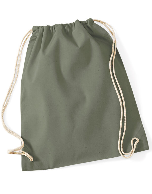 W110 Westford Mill Cotton Gymsac Olive