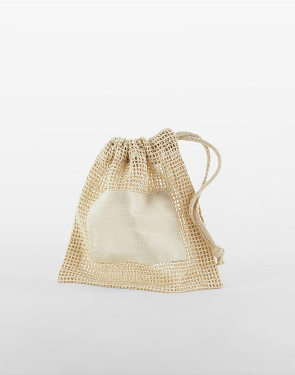 W155 Natural Organic Cotton Mesh Sacks
