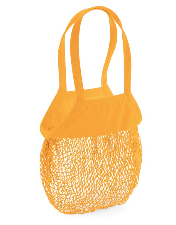W150 Westford Mill Organic Cotton Mesh Grocery Bag Amber