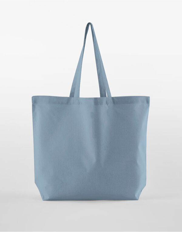 W165 Dusty Blue Organic Cotton InCo. Maxi Bag for Life W165 Dusty Blue Organic Cotton InCo. Maxi Bag for Life