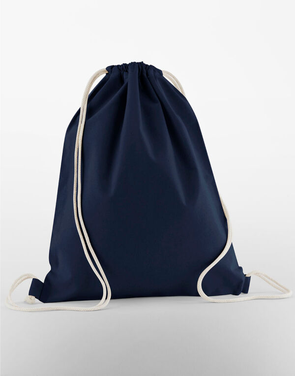 W160 French Navy Organic Cotton InCo Gymsac W160 French Navy Organic Cotton InCo Gymsac