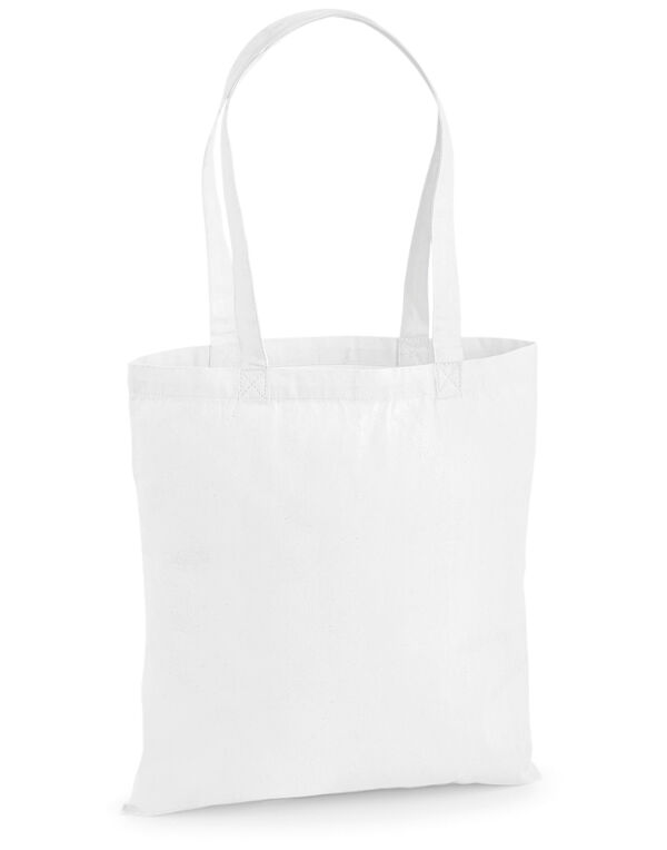 W201 White Premium Cotton Tote W201 White Premium Cotton Tote