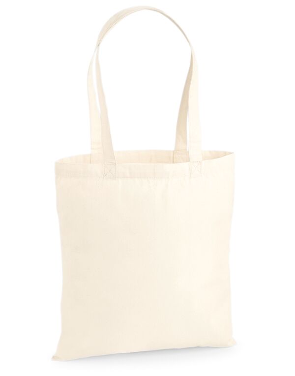 W201 Natural Premium Cotton Tote W201 Natural Premium Cotton Tote