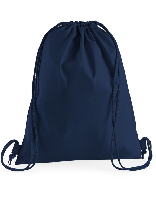 W210 French Navy Premium Cotton Gymsac