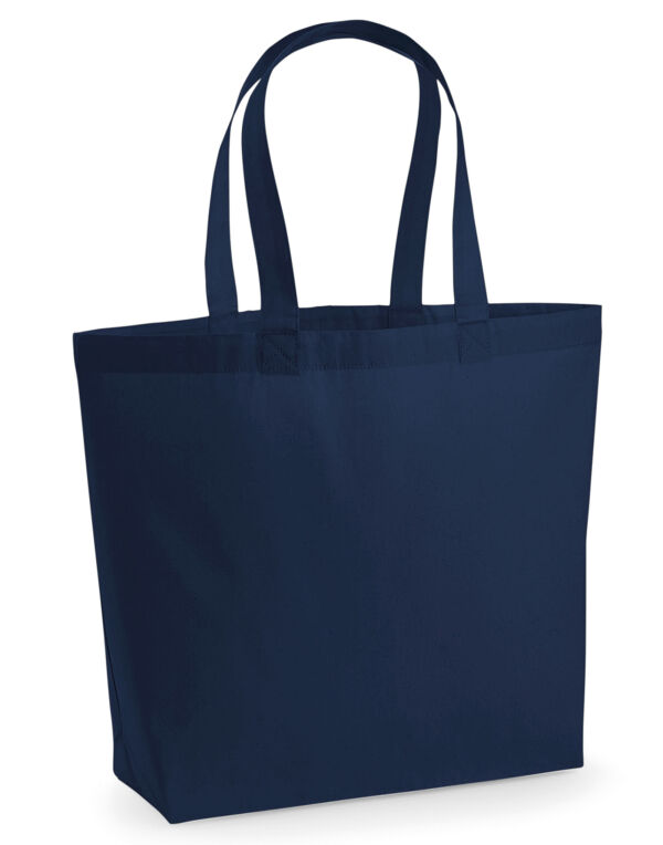 W225 French Navy Premium Cotton Maxi Tote