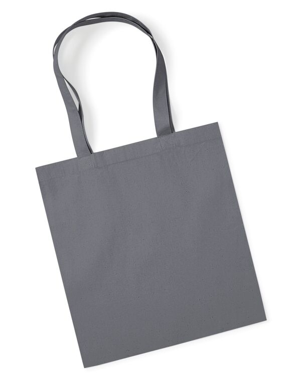W261 Westford Mill Organic Premium Cotton Tote Graphite