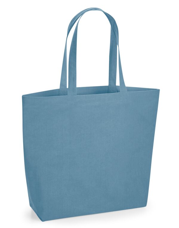 W285 Indigo Organic Natural Dyed Maxi Bag for Life
