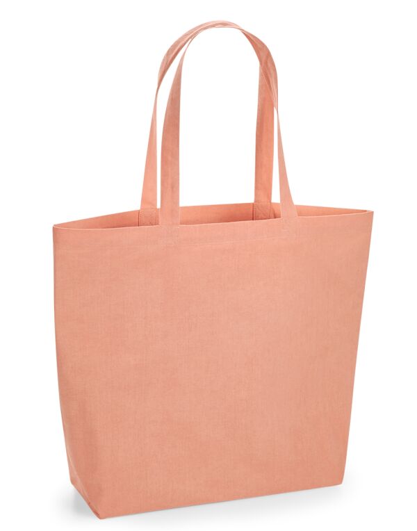 W285 Pomegranite Rose Organic Natural Dyed Maxi Bag for Life