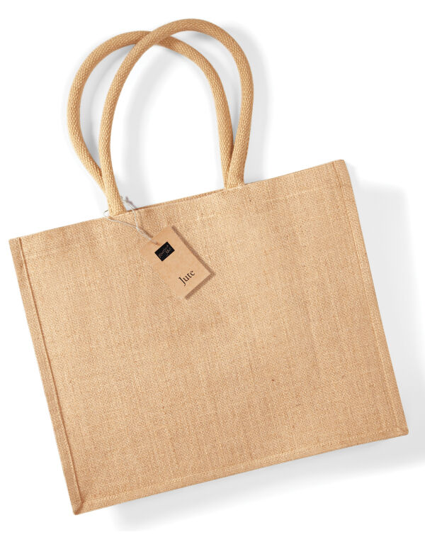 W407 Natural Jute Classic Shopper