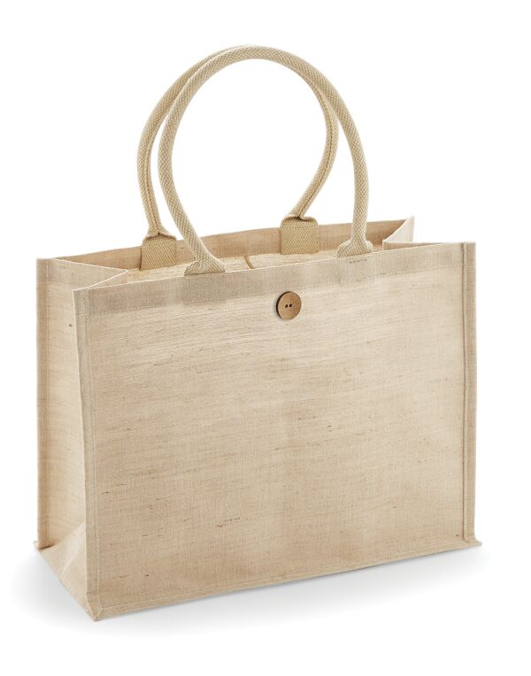W447 Natural Juco Shopper