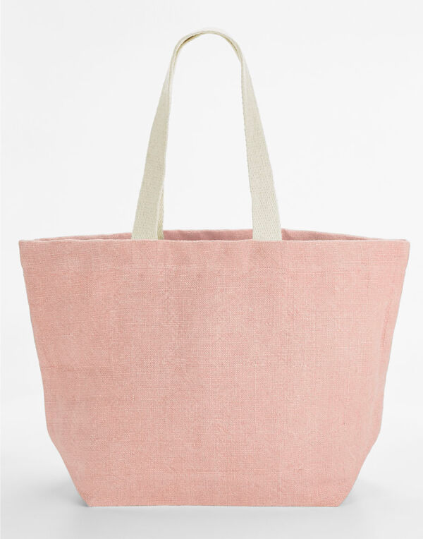 W466 Blossom Soft Washed Jute Beach Bag W466 Blossom Soft Washed Jute Beach Bag