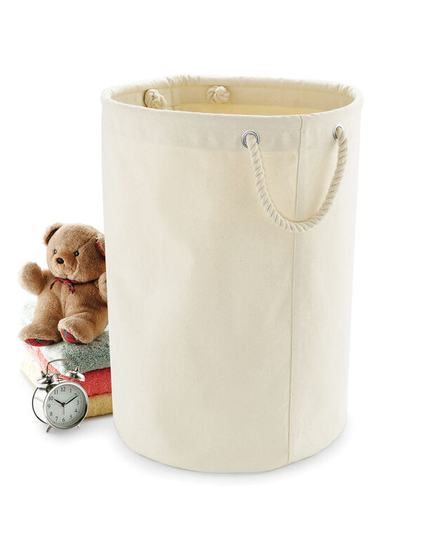 W580 Natural Heavy Canvas Storage Trug