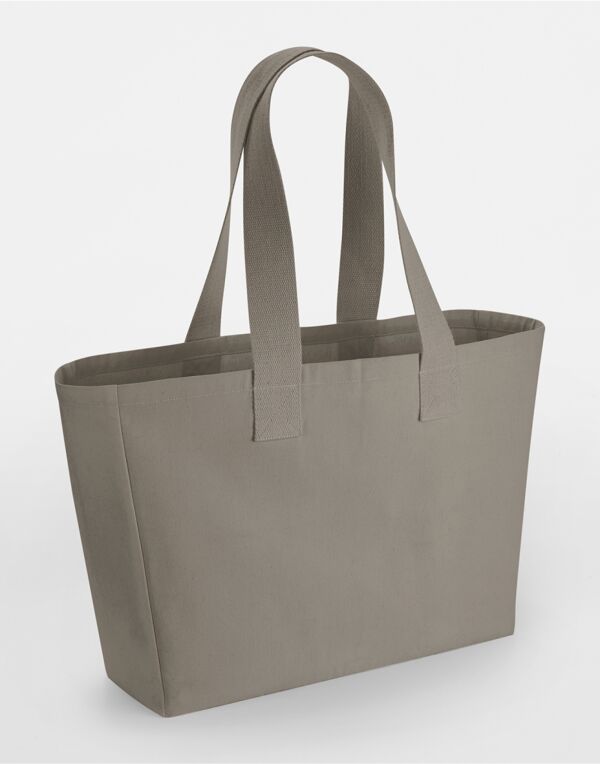 W610 Westford Mill Everyday Canvas Tote Mushroom
