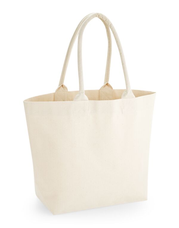 W626 Westford Mill Fairtrade Cotton Deck Bag Natural