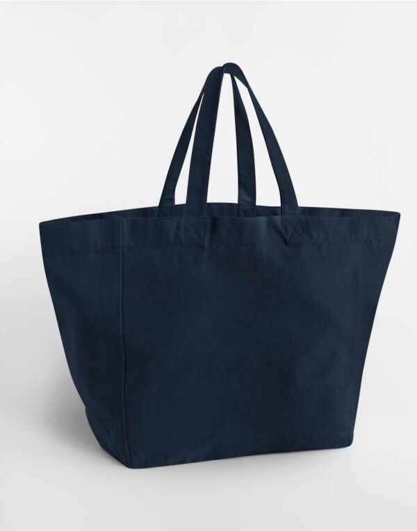 W677 French Navy Oversized Beach Bag
