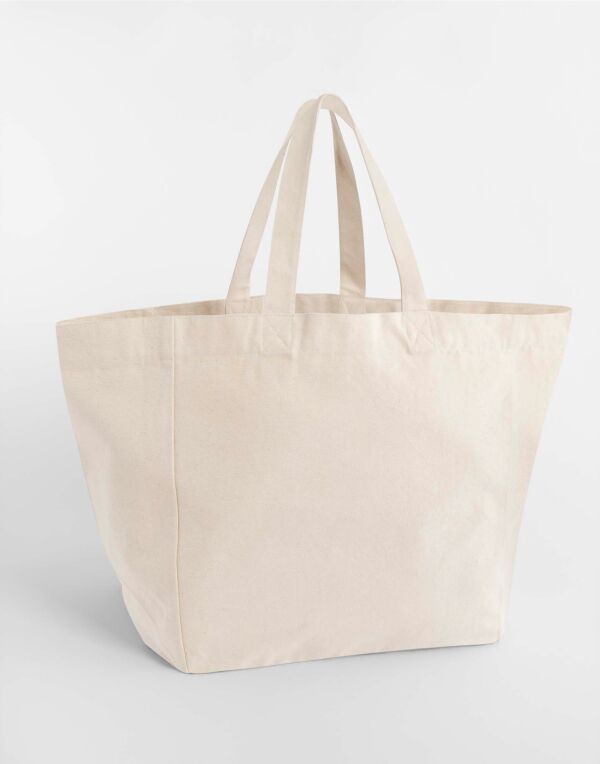 W677 Natural Oversized Beach Bag