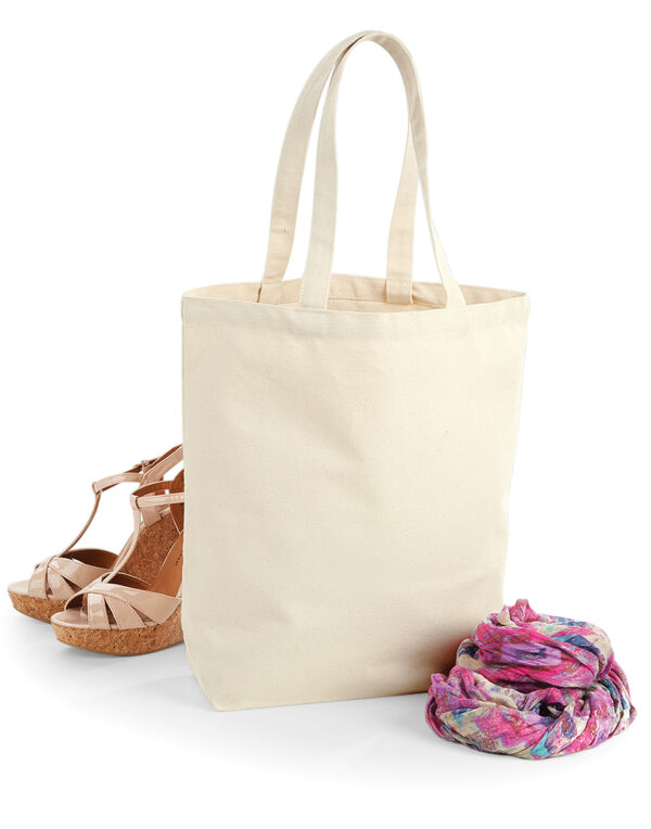 W671 Westford Mill Fairtrade Cotton Camden Shopper Natural W671 Westford Mill Fairtrade Cotton Camden Shopper Natural