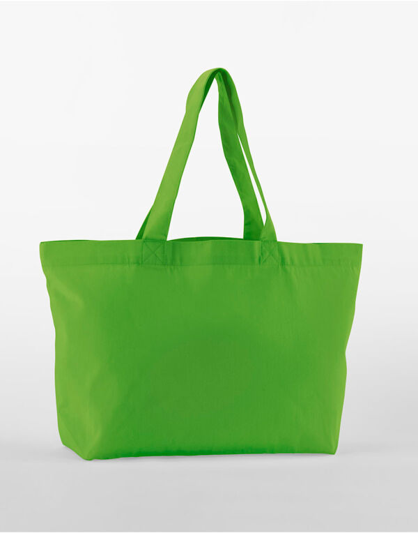 W695 Westford Mill EarthAware Organic Twill Shopper Apple Green