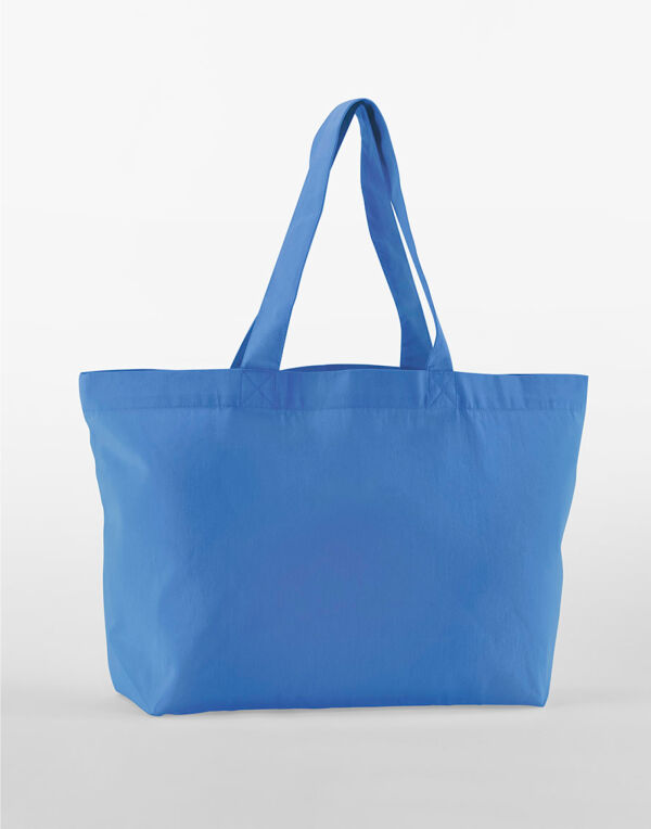 W695 Westford Mill EarthAware Organic Twill Shopper Cornflower Blue