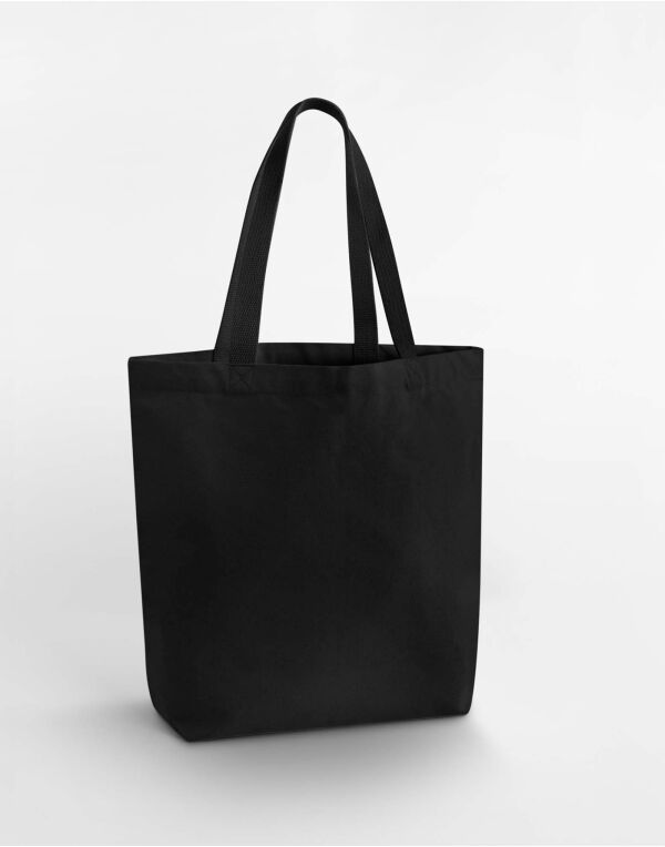 W697 Westford Mill Heavyweight Canvas Tote Bag Black