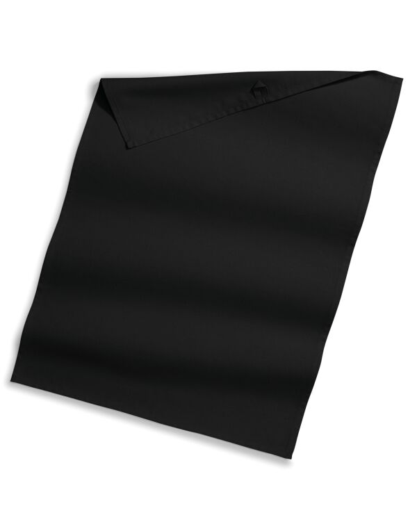 W710 Westford Mill Organic Cotton Tea Towel Black