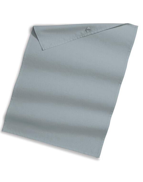 W710 Pure Grey Organic Cotton Tea Towel