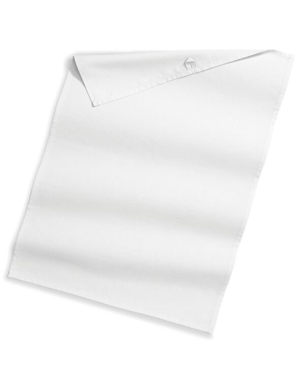W710 Westford Mill Organic Cotton Tea Towel White