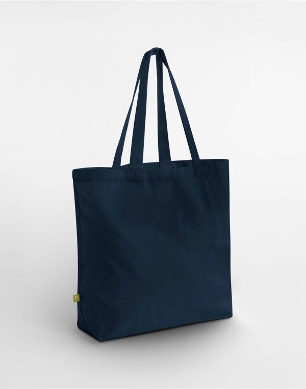 W805 French Navy EarthAware® Organic Maxi Bag for Life