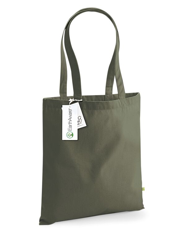 W801 Westford Mill EarthAware Organic Bag for Life Olive