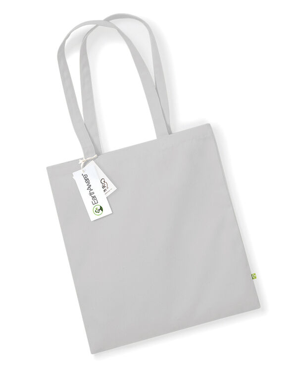 W801 Westford Mill EarthAware Organic Bag for Life Light Grey