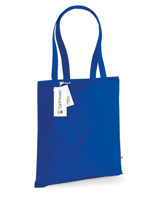 W801 Westford Mill EarthAware Organic Bag for Life Bright Royal