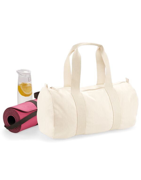 W814 Natural EarthAware® Organic Barrel Bag W814 Natural EarthAware® Organic Barrel Bag