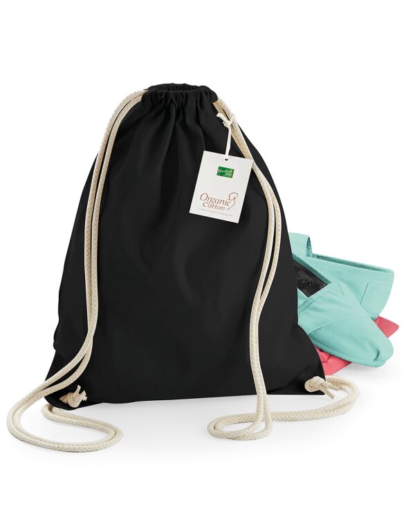 W810 Westford Mill EarthAware Organic Gymsac Black