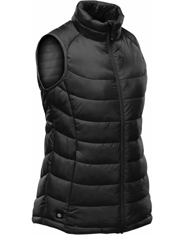 AFV-1W Stormtech Women’s Stavanger Thermal Vest Black/Graphite