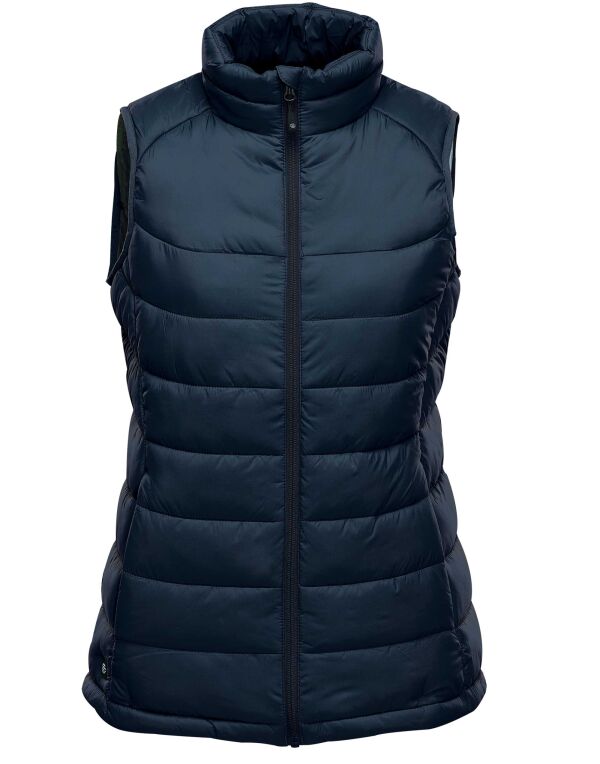 AFV-1W Stormtech Women’s Stavanger Thermal Vest Navy/Graphite