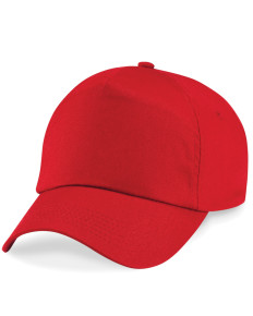 B10 Beechfield Original 5 Panel Cap Classic Red B10 Beechfield Original 5 Panel Cap Classic Red