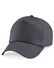 B10 Beechfield Original 5 Panel Cap Graphite B10 Beechfield Original 5 Panel Cap Graphite