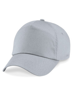 B10 Beechfield Original 5 Panel Cap Light Grey B10 Beechfield Original 5 Panel Cap Light Grey