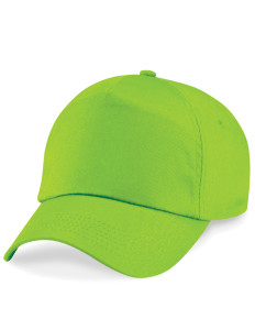 B10 Beechfield Original 5 Panel Cap Lime B10 Beechfield Original 5 Panel Cap Lime
