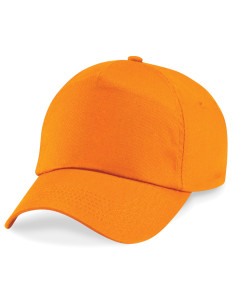 B10 Beechfield Original 5 Panel Cap Orange B10 Beechfield Original 5 Panel Cap Orange
