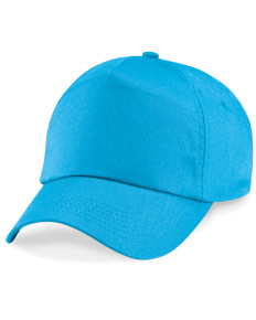 B10 Beechfield Original 5 Panel Cap Surf Blue B10 Beechfield Original 5 Panel Cap Surf Blue