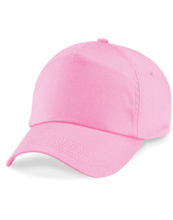 B10B Beechfield Junior Original 5 Panel Cap Classic Pink B10B Beechfield Junior Original 5 Panel Cap Classic Pink