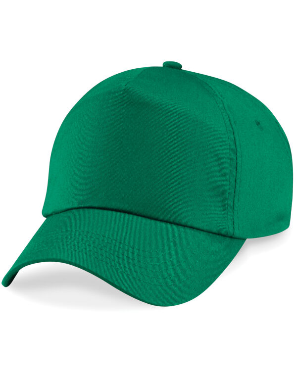 B10B Beechfield Junior Original 5 Panel Cap Kelly Green B10B Beechfield Junior Original 5 Panel Cap Kelly Green