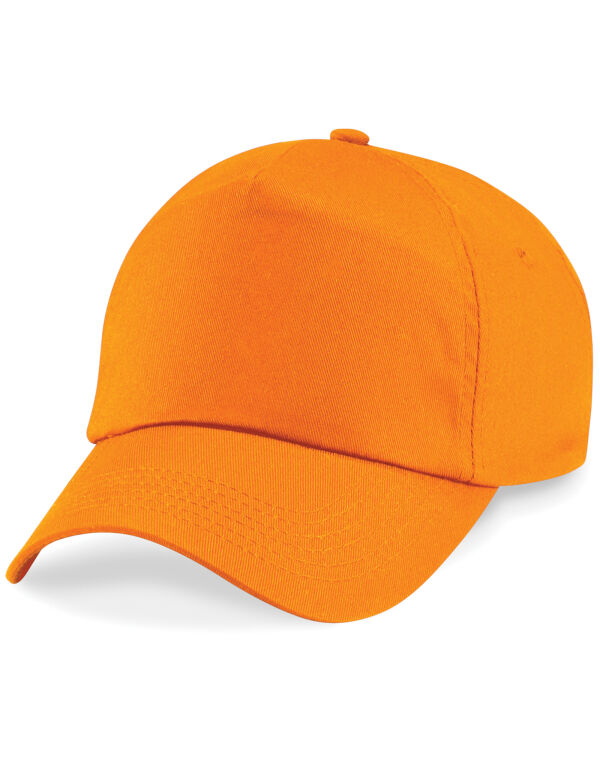 B10B Beechfield Junior Original 5 Panel Cap Orange