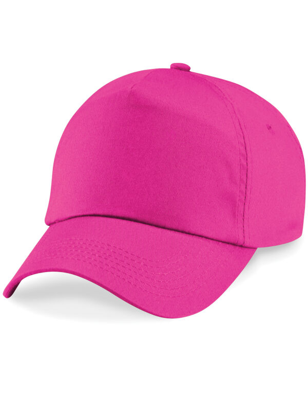 B10B Beechfield Junior Original 5 Panel Cap Fuchsia
