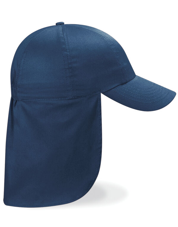 B11B Beechfield Junior Legionnaire Style Cap French Navy B11B Beechfield Junior Legionnaire Style Cap French Navy